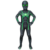 Kids Spider - Man Big Time Suit Printed Cosplay Stealth Halloween Costume for Children - Coscosmos