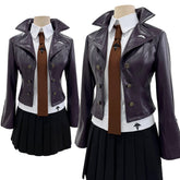 Kirigiri Kyouko Cosplay Costume - Danganronpa Game Character Outfit - Coscosmos