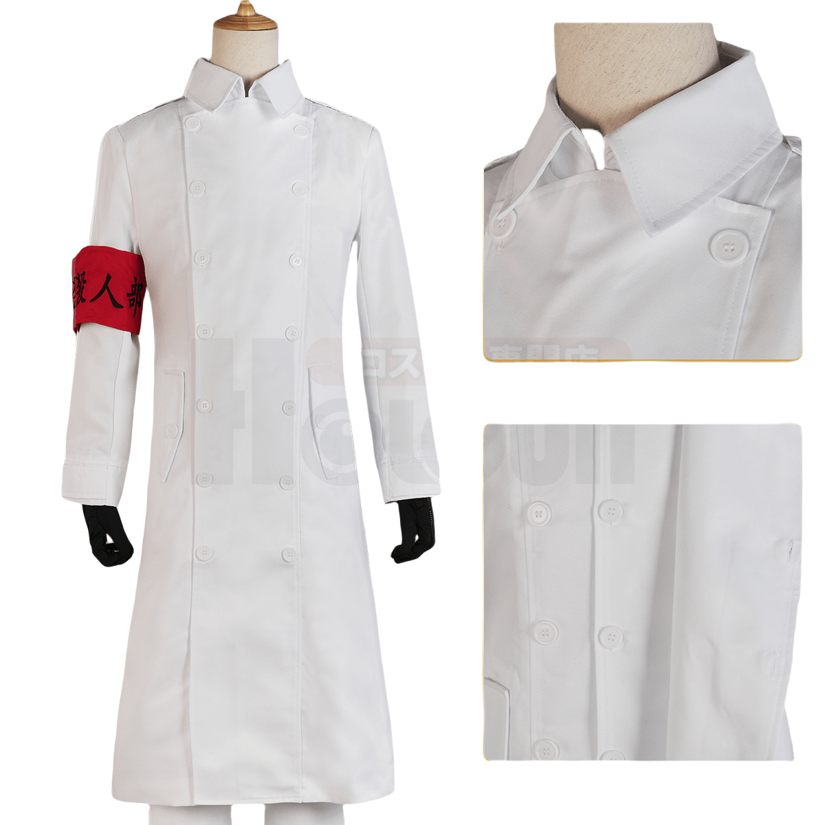 Kurokawa Izana Tokyo Revengers Cosplay Costume - Premium Quality - Coscosmos Kurokawa Izana Tokyo Revengers Cosplay Costume - Premium Quality - Coscosmos