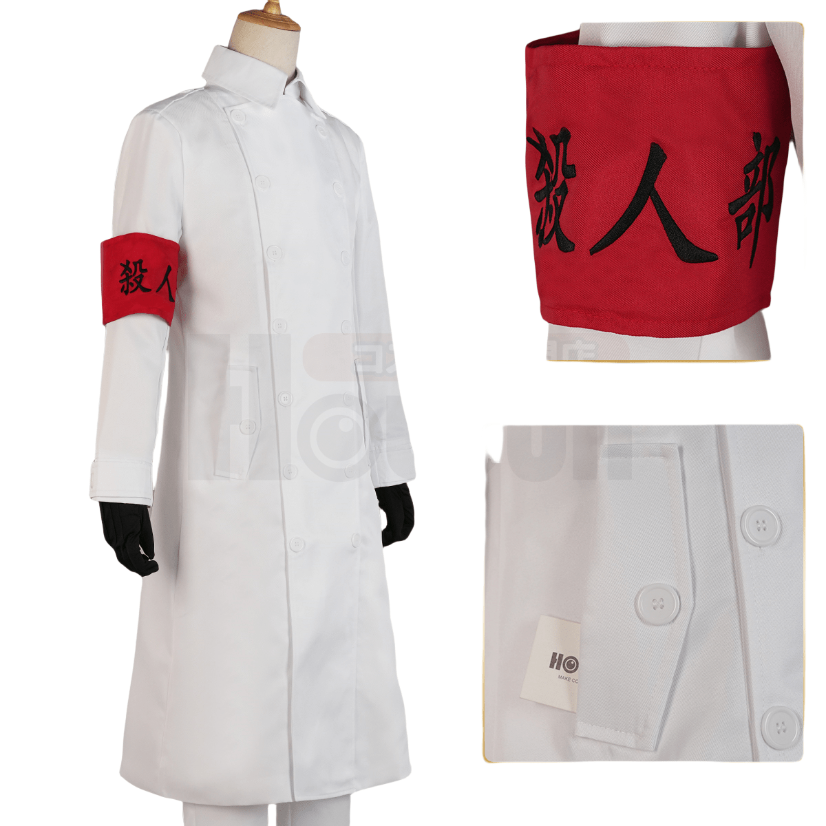 Kurokawa Izana Tokyo Revengers Cosplay Costume - Premium Quality - Coscosmos Kurokawa Izana Tokyo Revengers Cosplay Costume - Premium Quality - Coscosmos