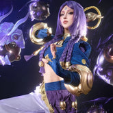 League of Legends Cosplay Costume - Unbreakable Vow Yone Embroidered Anime Game C Outfit for Women - Coscosmos