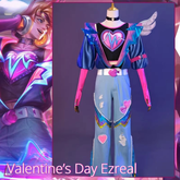 League of Legends Ezreal Valentine’s Day Limited Edition Cosplay Costume / Couples Game Cosplay Outfit - Coscosmos
