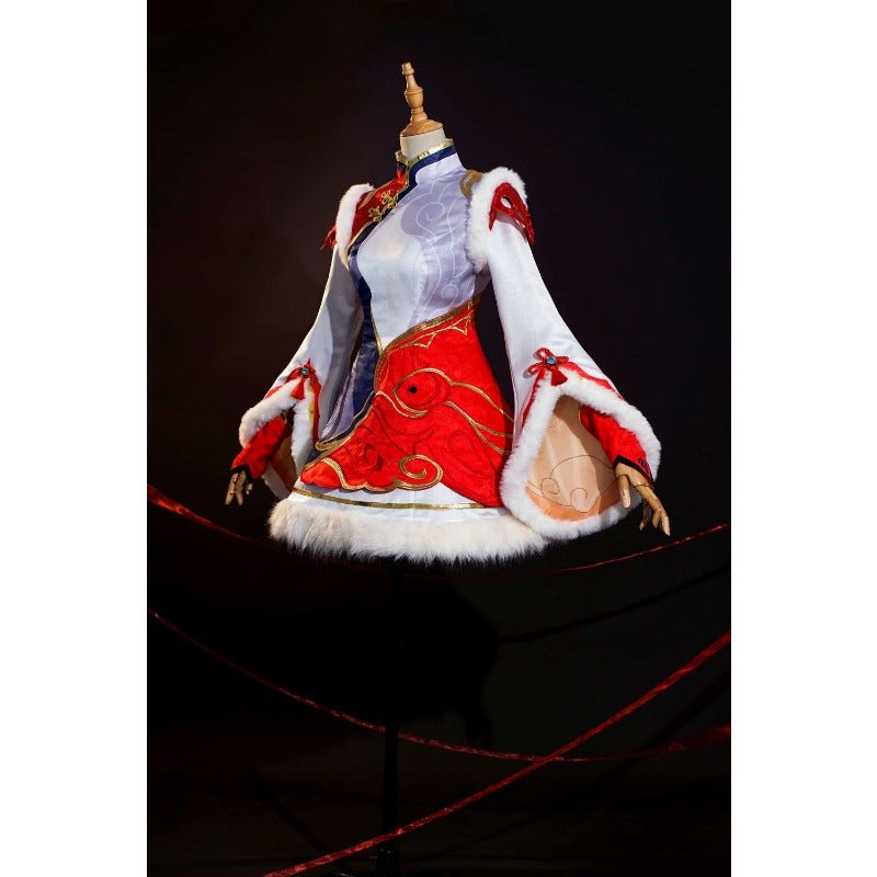 League of Legends Seraphine Cosplay Dress Women’s Fairy Costume for Halloween - Coscosmos League of Legends Seraphine Cosplay Dress Women’s Fairy Costume for Halloween - Coscosmos
