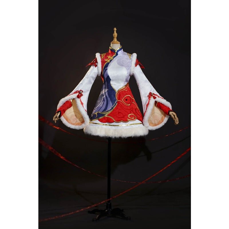 League of Legends Seraphine Cosplay Dress Women’s Fairy Costume for Halloween - Coscosmos League of Legends Seraphine Cosplay Dress Women’s Fairy Costume for Halloween - Coscosmos