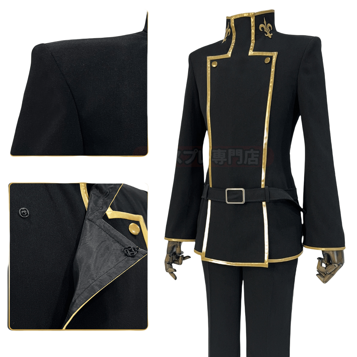 Lelouch Lamperouge Cosplay Costume from Code Geass: Lelouch of the Rebellion - Coscosmos Lelouch Lamperouge Cosplay Costume from Code Geass: Lelouch of the Rebellion - Coscosmos