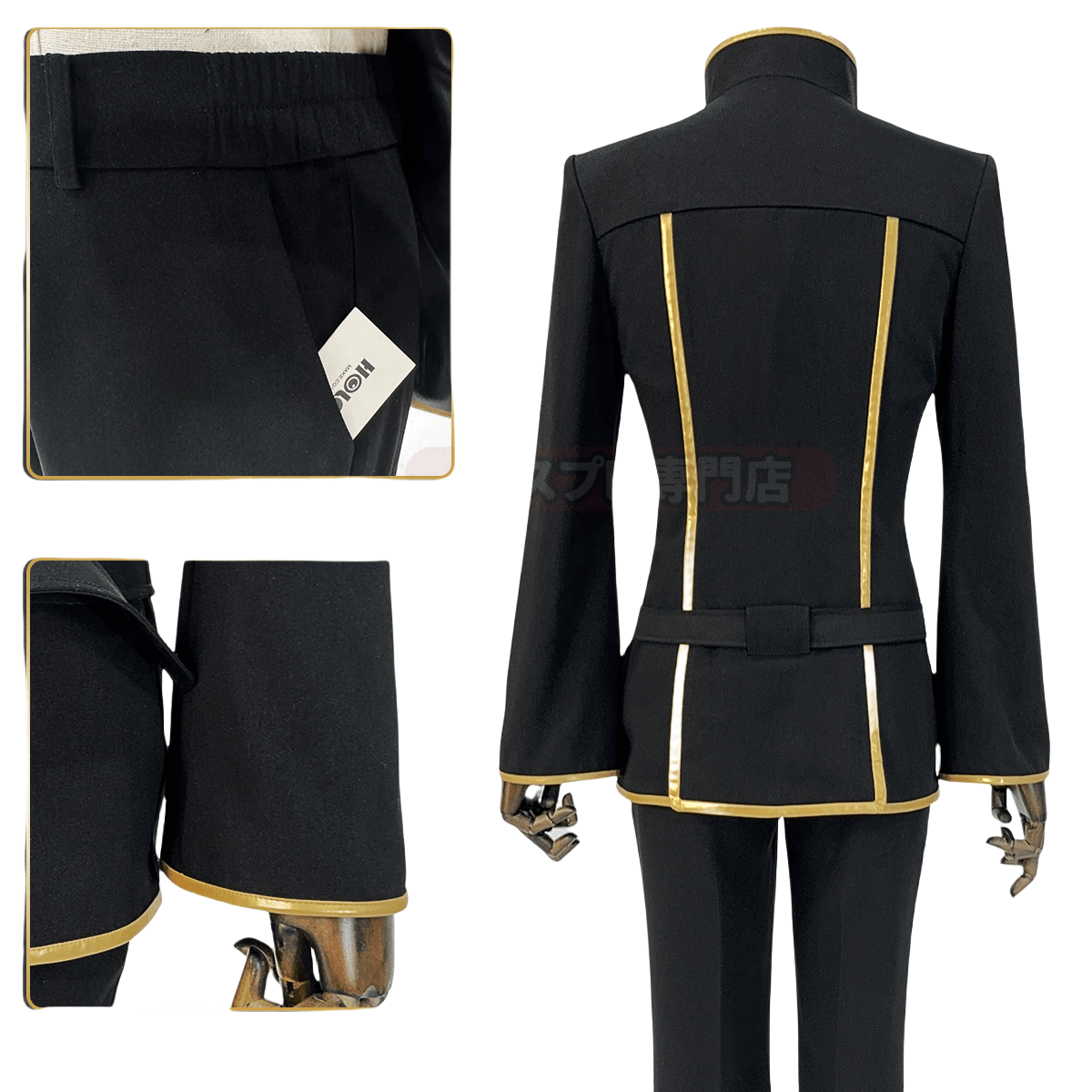 Lelouch Lamperouge Cosplay Costume from Code Geass: Lelouch of the Rebellion - Coscosmos Lelouch Lamperouge Cosplay Costume from Code Geass: Lelouch of the Rebellion - Coscosmos