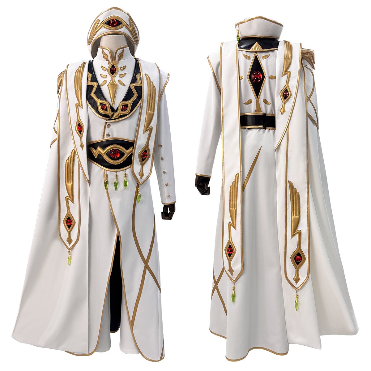 Lelouch Lamperouge (Emperor) Cosplay Costume from Code Geass: Lelouch of the Rebellion - Coscosmos Lelouch Lamperouge (Emperor) Cosplay Costume from Code Geass: Lelouch of the Rebellion - Coscosmos
