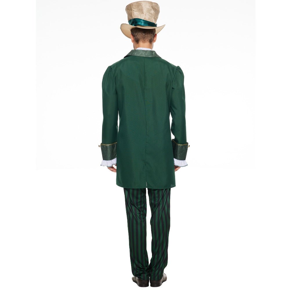 Mad Hatter Costume Set – Alice in Wonderland Stage Performance Outfit - Coscosmos Mad Hatter Costume Set – Alice in Wonderland Stage Performance Outfit - Coscosmos