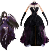 Magical Girl Madoka Cosplay Costume Akemi Homura Demon God Dress Homulilly Anime Dress - Coscosmos