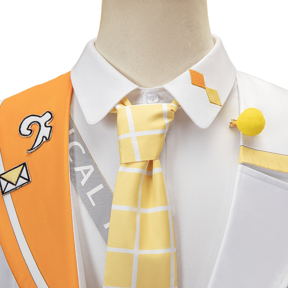 Magical Mirai 2024 Kagamine Len Cosplay Costume - Music Performance Outfit - Coscosmos Magical Mirai 2024 Kagamine Len Cosplay Costume - Music Performance Outfit - Coscosmos