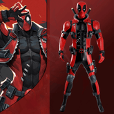 Marvel Rivals Deadpool Cosplay Costume Game Role Play Full Set Outfit - Coscosmos