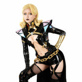 Marvel Rivals White Queen New Wave Cosplay Costume with Shoes - Game Outfit Replica - Coscosmos