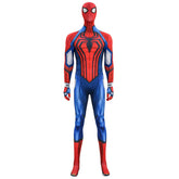 Marvel: Spider - Man Cosplay Jumpsuit, Premium Halloween Costume for Adults, Authentic Muscle Print Design - Coscosmos