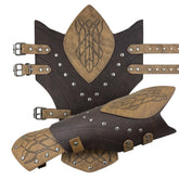 Medieval Elf Bracers Nordic Viking Style Cosplay Arm Guards for Authentic Costume Look - Coscosmos