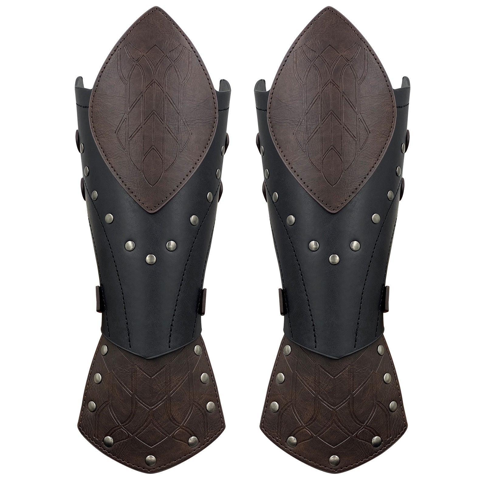 Medieval Elf Bracers Nordic Viking Style Cosplay Arm Guards for Authentic Costume Look - Coscosmos Medieval Elf Bracers Nordic Viking Style Cosplay Arm Guards for Authentic Costume Look - Coscosmos
