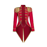 Medieval Female Red Army Officer Coat - Cosplay Costume for Historical Enthusiasts - Coscosmos