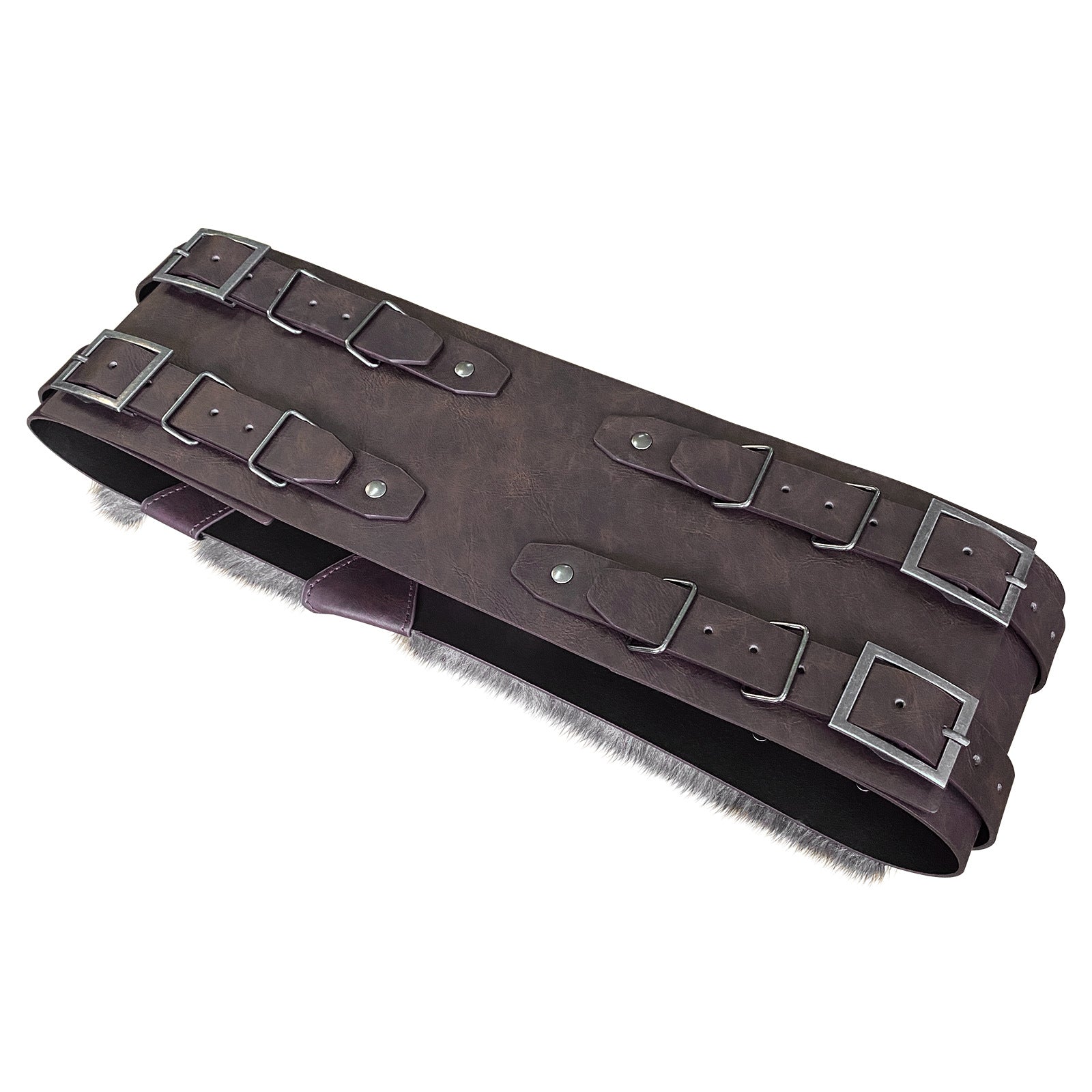 Medieval Fur Wide Belt Nordic Viking Warrior Waist Cincher - Authentic Viking Accessory - Coscosmos Medieval Fur Wide Belt Nordic Viking Warrior Waist Cincher - Authentic Viking Accessory - Coscosmos