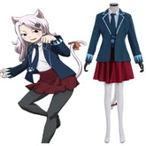 MengXin Fairy Tail Final Season Carla Human Form Dress Cosplay Costume School Uniform - Coscosmos