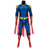 Mens Homelander Costume with Cape – Ben Soldier Cosplay Costume for Halloween - Coscosmos