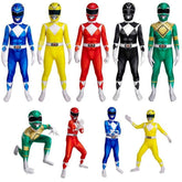 Mighty Morphin Power Rangers Dino Charge Superhero Jumpsuit for Adults & Kids - Coscosmos