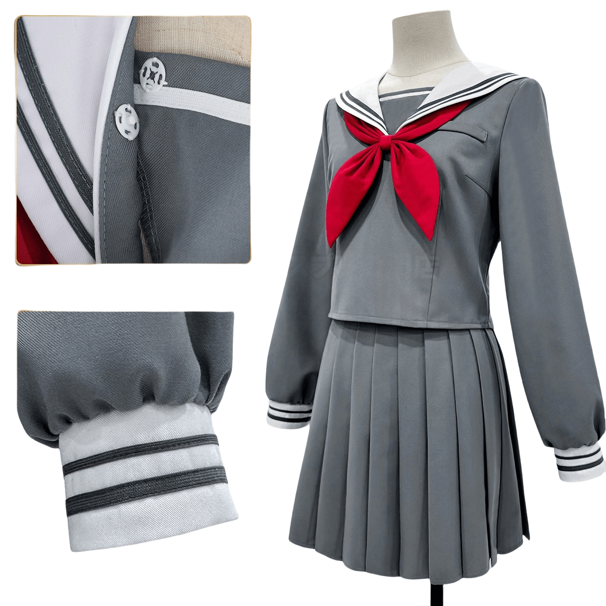 Miyajo Academy Sailor Uniform - Project Sekai Cosplay Costume - Coscosmos Miyajo Academy Sailor Uniform - Project Sekai Cosplay Costume - Coscosmos