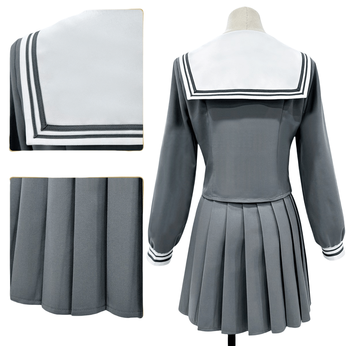 Miyajo Academy Sailor Uniform - Project Sekai Cosplay Costume - Coscosmos Miyajo Academy Sailor Uniform - Project Sekai Cosplay Costume - Coscosmos