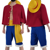 Monkey D. Luffy Cosplay Costume - Premium One Piece Anime Outfit - Coscosmos