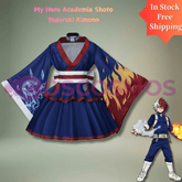 My Hero Academia Shoto Todoroki Kimono - Premium Cosplay Costume Set - Coscosmos