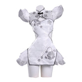 Naraka: Bladepoint Yin Ziping Jade Soul Ice Heart Cheongsam Cosplay Costume - Coscosmos