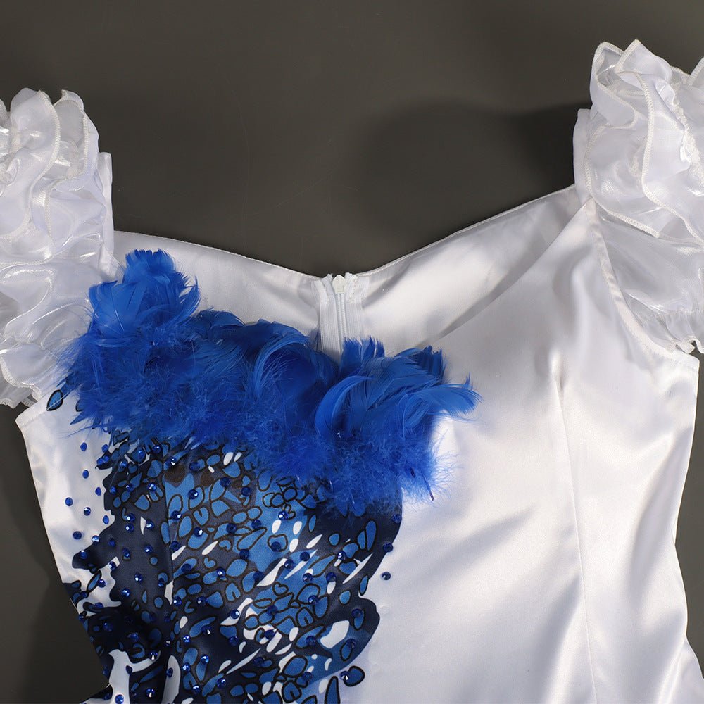 New Path to Nowhere Cosplay Costume Carmen Net Drunken Together Game Grin Ghost Bride Anime Cheongsam - Coscosmos New Path to Nowhere Cosplay Costume Carmen Net Drunken Together Game Grin Ghost Bride Anime Cheongsam - Coscosmos