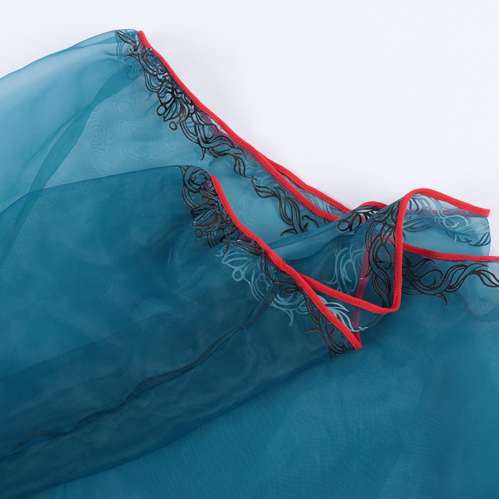 New Path to Nowhere Cosplay Costume Carmen Net Drunken Together Game Grin Ghost Bride Anime Cheongsam - Coscosmos New Path to Nowhere Cosplay Costume Carmen Net Drunken Together Game Grin Ghost Bride Anime Cheongsam - Coscosmos