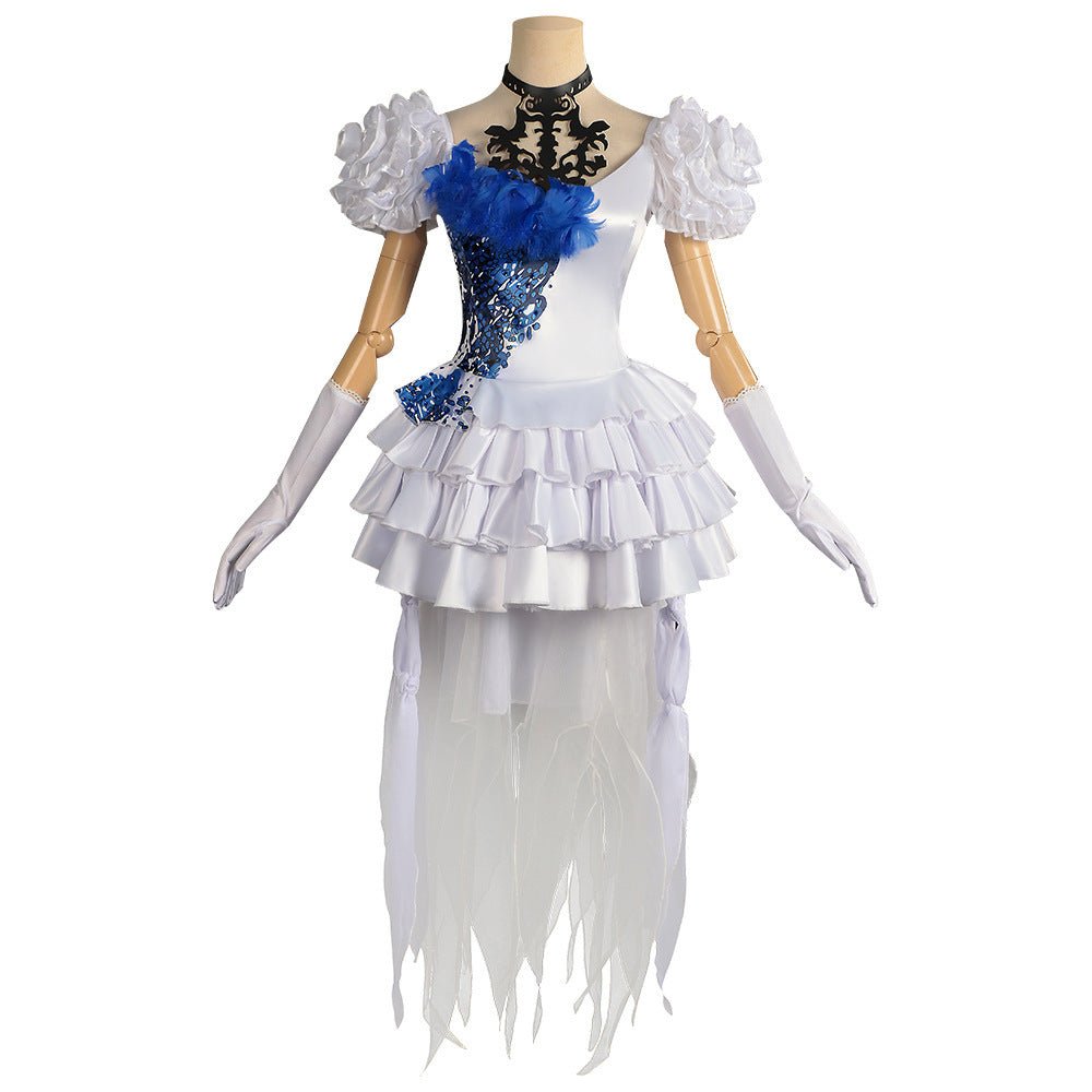 New Path to Nowhere Cosplay Costume Carmen Net Drunken Together Game Grin Ghost Bride Anime Cheongsam - Coscosmos New Path to Nowhere Cosplay Costume Carmen Net Drunken Together Game Grin Ghost Bride Anime Cheongsam - Coscosmos
