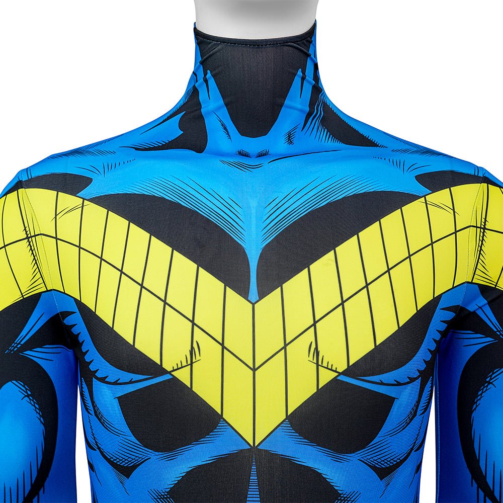 New Titans Nightwing Cosplay Costume - Premium Quality for Comic Fans - Coscosmos New Titans Nightwing Cosplay Costume - Premium Quality for Comic Fans - Coscosmos