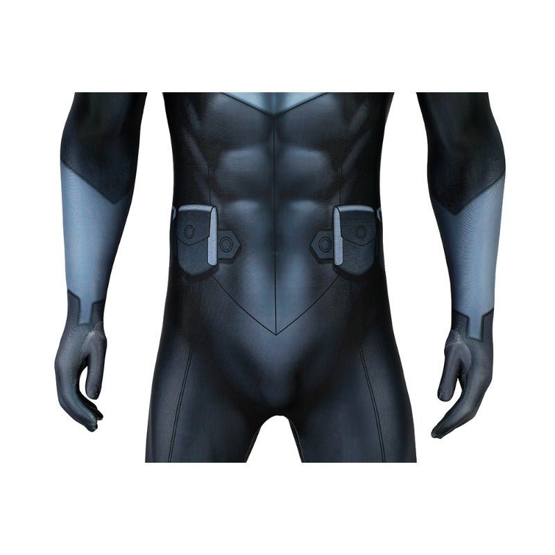 Nightwing Son of Bruce Wayne Cosplay Costume - The Dark Knight's Legacy Outfit - Coscosmos Nightwing Son of Bruce Wayne Cosplay Costume - The Dark Knight's Legacy Outfit - Coscosmos