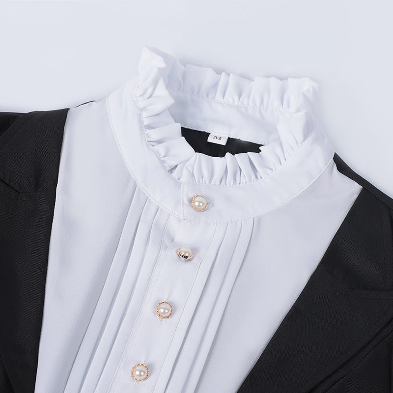 Nun Dress Slim Fit Long Lolita Long Sleeve Dress 2025 Autumn Winter Fashion Elegant - Coscosmos Nun Dress Slim Fit Long Lolita Long Sleeve Dress 2025 Autumn Winter Fashion Elegant - Coscosmos