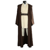Obi - Wan Kenobi Cosplay Costume Full Set Robe Cloak Halloween Party Outfit - Coscosmos