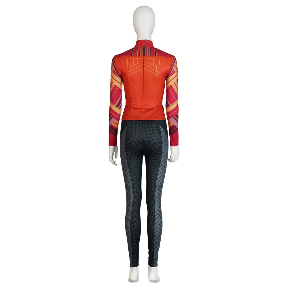 Okoye Cosplay Outfit from Black Panther: Wakanda Forever - Women's Battle Suit - Coscosmos Okoye Cosplay Outfit from Black Panther: Wakanda Forever - Women's Battle Suit - Coscosmos