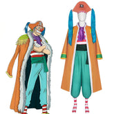 ONE PIECE Buggy the Clown Cosplay Costume Anime Halloween Role Play Outfit - Coscosmos