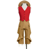 One Piece Live - Action Season 2 Monkey D. Luffy Cosplay Costume - Coscosmos