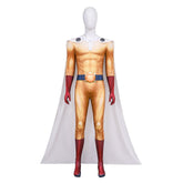 One Punch Man Season 3 Saitama Cosplay Costume - Premium Quality Anime Outfit - Coscosmos