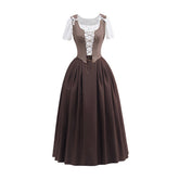 Outlander Brown Suit Skirt Cosplay Costume – Authentic & Detailed Replica - Coscosmos