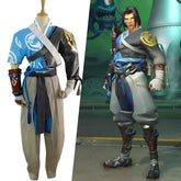 Overwatch Hanzo's Young Master Skin Premium Cosplay Costume Complete Set - Game Character Roleplay Outfit - Coscosmos