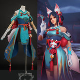 Overwatch Kiriko - Kitsune - ryū Skin Full Set Cosplay Costume Official Design - Coscosmos