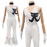 Panty & Stocking Brother Polliest Cosplay Leather Outfit Costume - Coscosmos