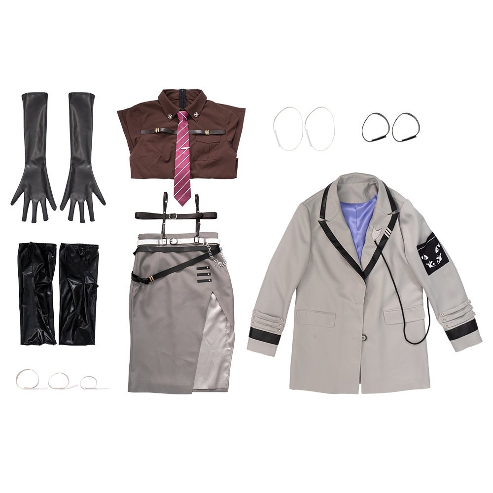 Path to Nowhere Langley Cosplay Costume - Authentic Tactical RPG Character Outfit for Fans - Coscosmos Path to Nowhere Langley Cosplay Costume - Authentic Tactical RPG Character Outfit for Fans - Coscosmos