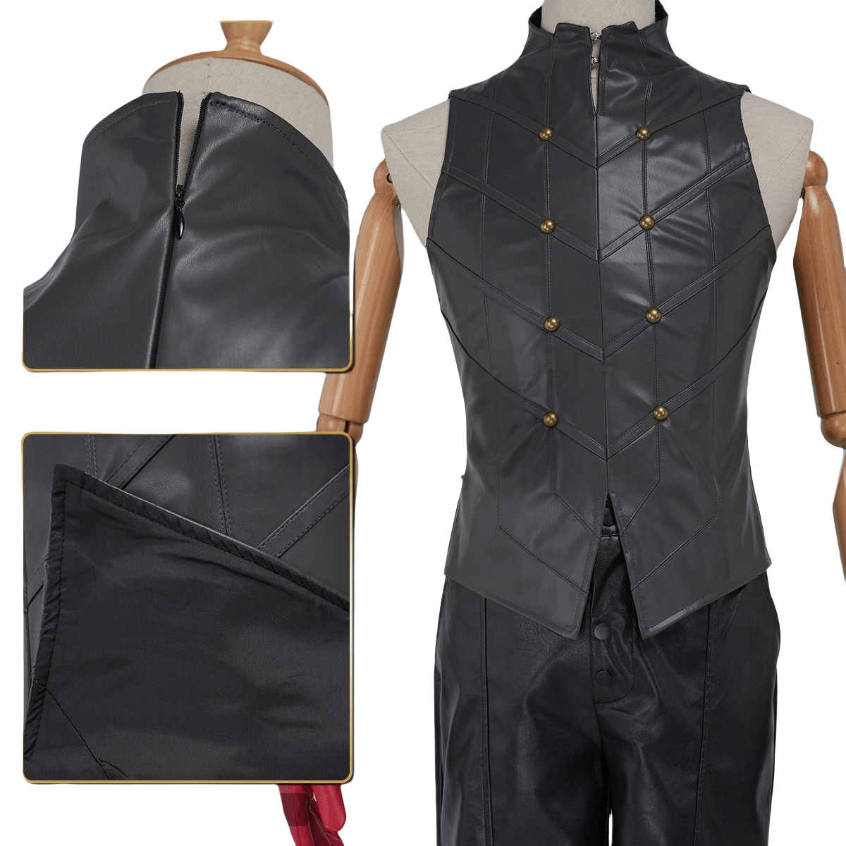 Persona 5 Ren Amamiya (Joker) Cosplay Costume - High Quality Game Character Outfit - Coscosmos Persona 5 Ren Amamiya (Joker) Cosplay Costume - High Quality Game Character Outfit - Coscosmos