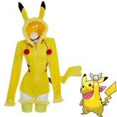 Pokémon Adorable Yellow Plush Cosplay Jumpsuit for Women/Men - Coscosmos
