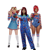 Popular export Chucky cosplay sexy jumpsuit Chucky girl role play stage performance costume - Coscosmos