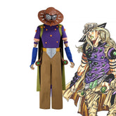 Premium Gyro Zeppeli Cosplay Costume from JoJo's Bizarre Adventure: Steel Ball Run - Coscosmos