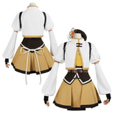Puella Magi Madoka Magica Tomoe Mami Rebellion Battle Cosplay Costume - Coscosmos